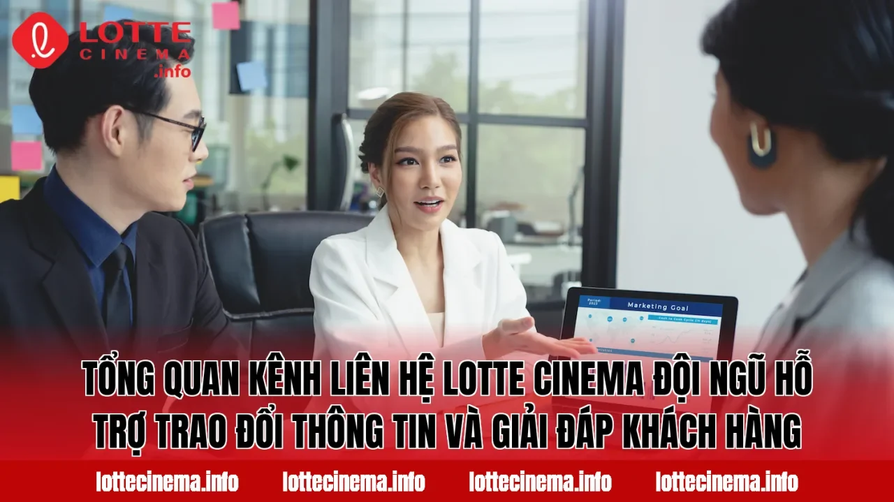 Tổng quan kênh liên hệ Lotte Cinema đội ngũ hỗ trợ trao đổi thông tin và giải đáp khách hàng